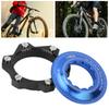 Center Lock Adapter 6 Bolts Center Disc Brake Rotor Conversion Seat for Bicycle Mountain Bike(Black