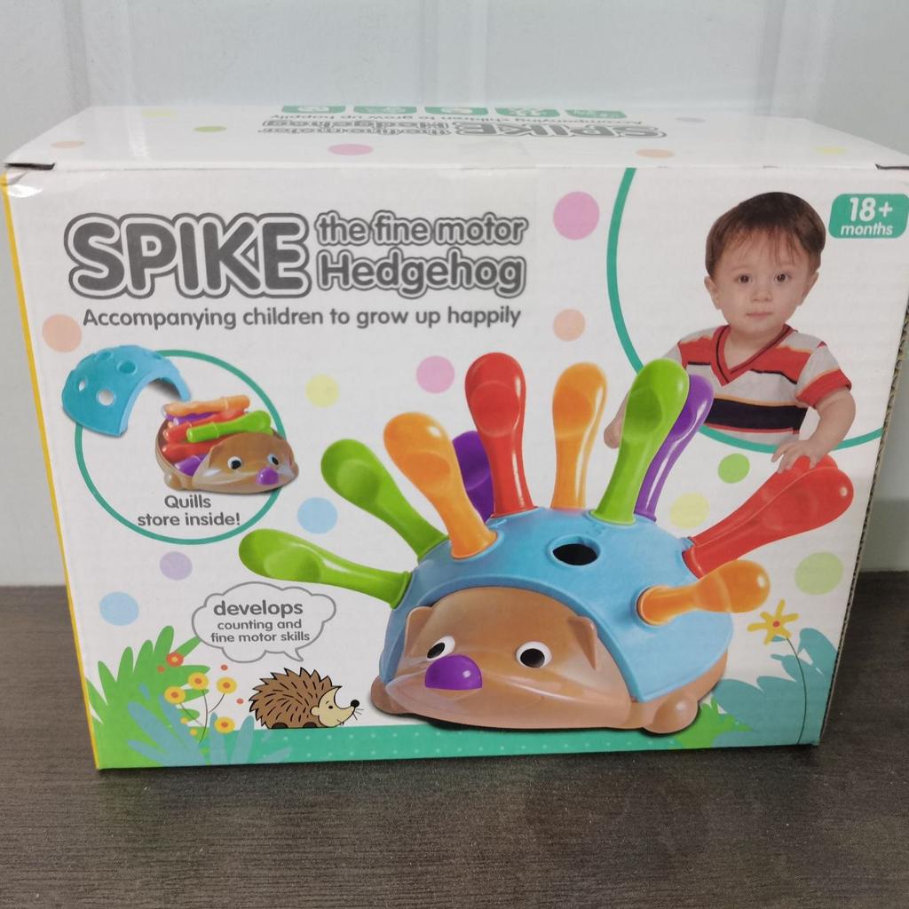Children's Puzzle Hedgehog Baby Toy Training Focused Fine Motor Hand-Eye Coordination Fight Inserted Baby Educational Toy Montessori Toys
