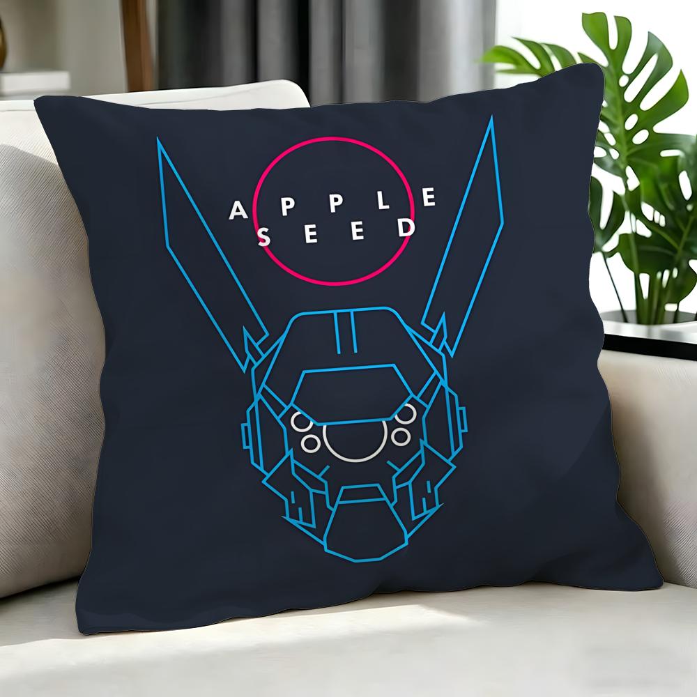 Movie AAPPLESEED Cushion Cover Cushion Cover Set Pcs x x x Pillowcase Decorative Sofa Home Decor