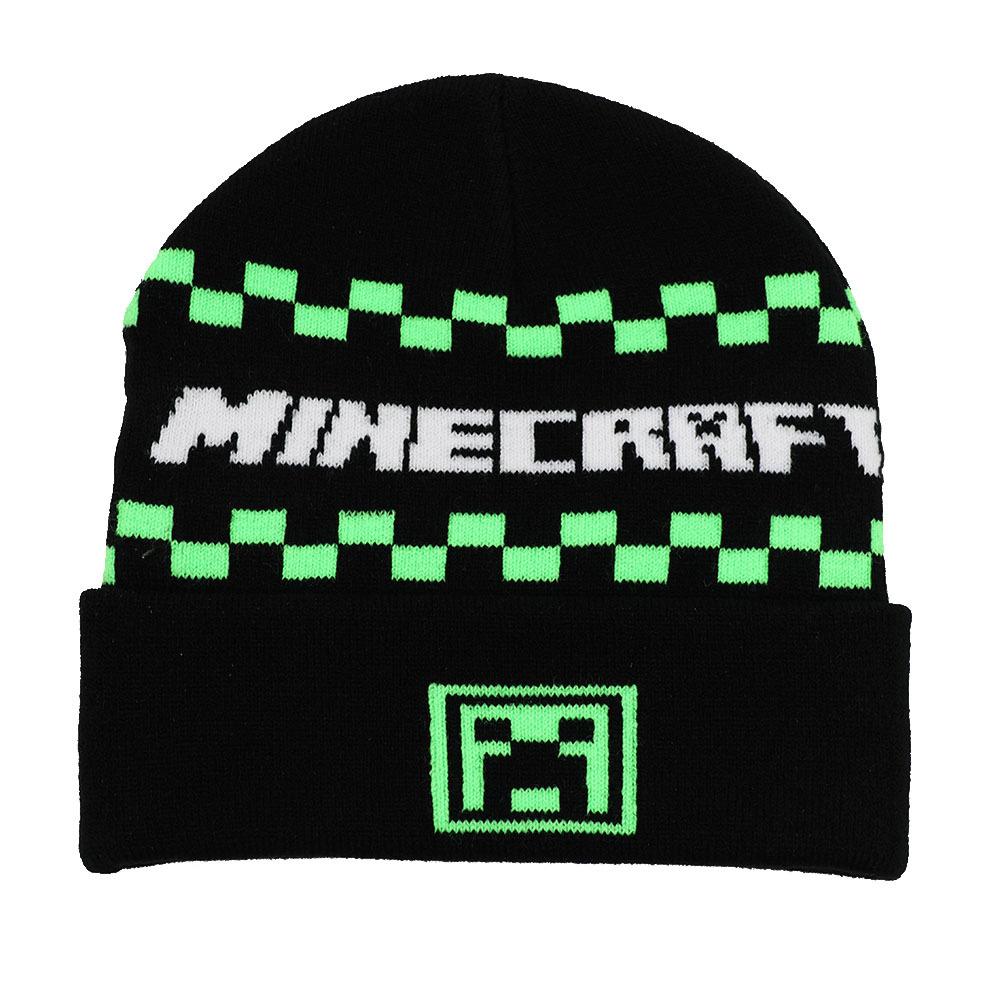 Winterbedruckte Strickmütze mit Rollkanten, geeignet für Männer und Frauen