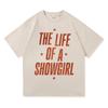 New Album The Life of A Showgirl T Shirt Fashion UnisexWomen Aesthetic TS TShirt Unisex High Quality Vintage Cotton Tees Shirts