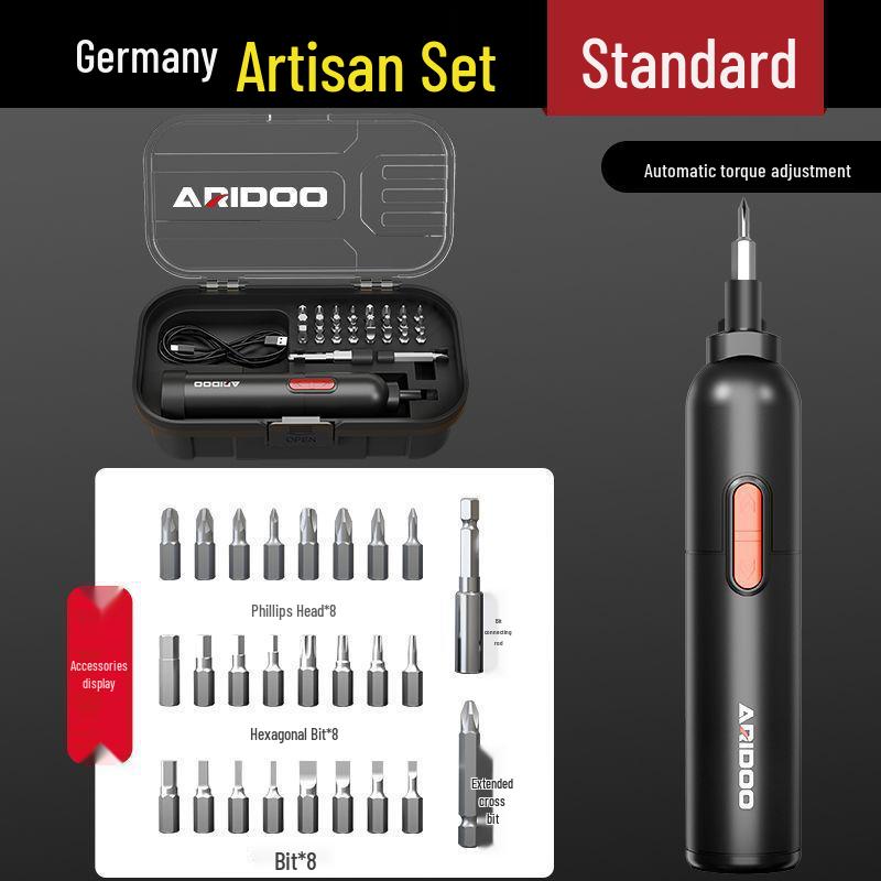 Rechargeable Mini Electric Screwdriver & Drill Tool Set