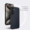 Carbon Fibre Kevlar Magnetic Phone Case for Orginal Samsung Galaxy A56 A36 A26 A16 A06 A55 A35 A15 A05S A54 A14 A53 A52 Cover