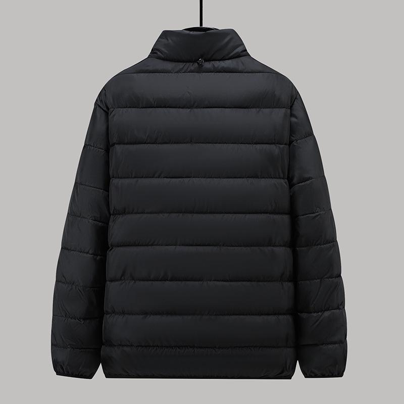 Men's Plus Size Lightweight Cotton Padded Jacket - Warm Winter Coat for Larger Sizes