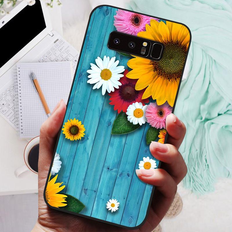 For Samsung Note 8 9 7 5 Case Cover Wolf Cat Animals Silicone Soft Back Cases For Samsung Galaxy Note 9 Note8 Note7 Phone Case
