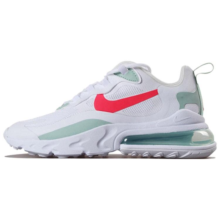 (WMNS) Nike Air Max 270 React White Pistachio Crimson Women s CV3025-100 EU 38