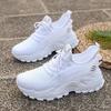 Men's & Women's High-Top Sneakers - Breathable Woven Soft Sole Non-Slip PVC Sole, Lace-Up Suitable for Outdoor,Women Shoes