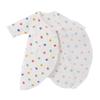 MIKI HOUSE Combi Baby Made In for Boys and Size Multicolor Undershirt, All-Over Print, 100% Cotton, Japan, Girls, Newborn, 40-2336-145, 60-70cm,