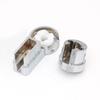 Shower Screen Hinges With Chrome Plating Perfectly Designed ABS Brackets For 6mm Glass Enhances Bathroom Aesthetics