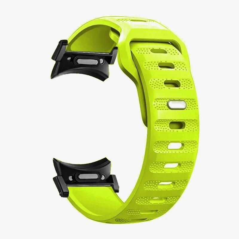 Silicone Strap for Samsung Galaxy Watch 6 5 4 40mm 44mm 5Pro 45mm No Gaps Band For Galaxy Watch 6 Classic 43 47mm 42 46mm Correa