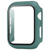 Tempered Glass+Cover For Apple Watch Case Series 9 8 7 6 5 se Screen Protector Film For IWatch 45mm 44mm 40mm 41mm Accessories