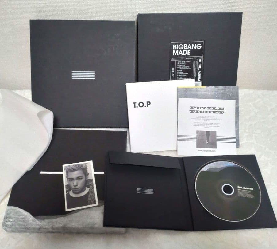 [USED] BIGBANG MADE/THE FULL ALBUM/First Edition Limited Korean Version T.O.P