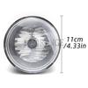Fog Lights For Chrysler 300C(5.7L) 2005 2006 2007 2008 2009 Car Front Halogen Fog Lamp H10 12V 42W 4805858AA Accessories