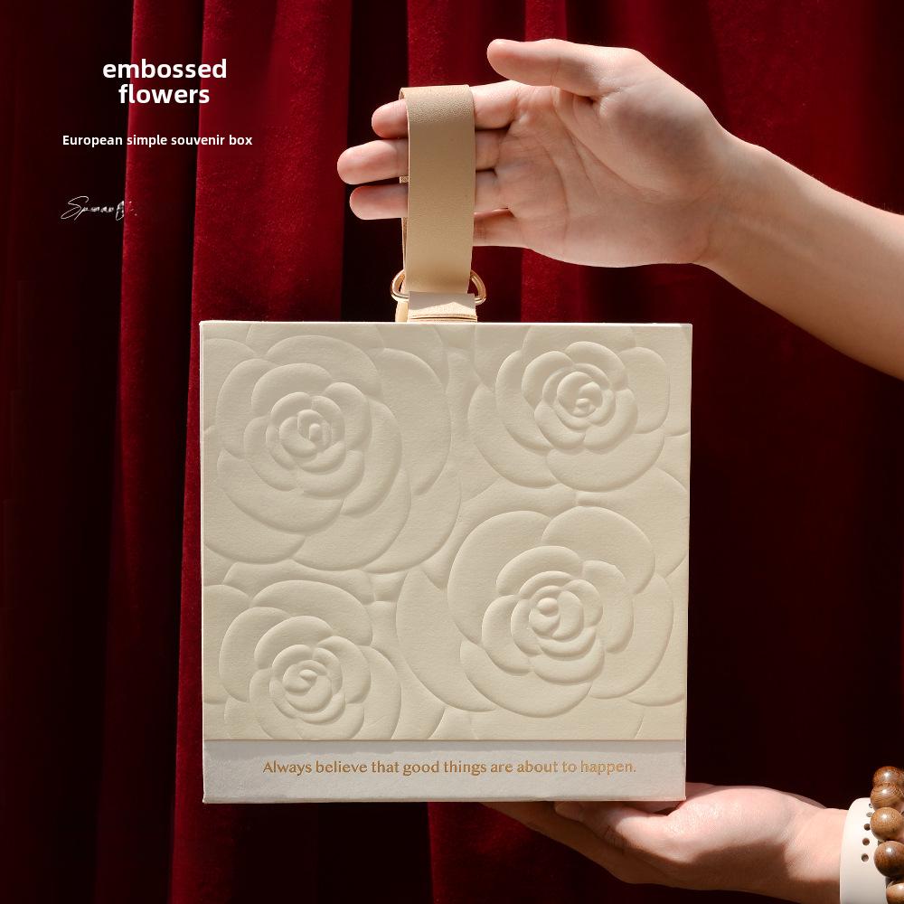 Elegant Souvenir Gift Box for Bridesmaids or Birthdays - High-Grade, Stylish Empty Packaging