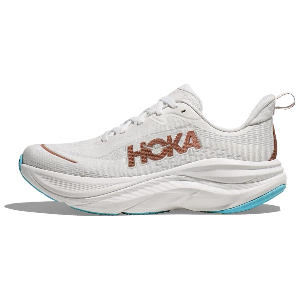 HOKA Skyflow Frost Rose Gold Women Sneakers White 1155113-FTRS
