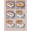 Refrigerator Organizer Food Grade Freshness Special Kitchen Fruit Meat Freezer Storage Organizer
