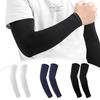 Summer Ice Silk UV Protection Cooling Arm Sleeves for Outdoor Travel and Cycling