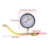 Pomya Pressure Gauge, Nitrogen Measurement Compression Gauge, Suitable for R134a, R22, R407C, and R410A Refrigeration Equipment