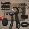 Grip Strength Trainer Kits Forearm Strengthener with Adjustable Resistance Strengthener Set Finger Strengthener Hand Gripper.