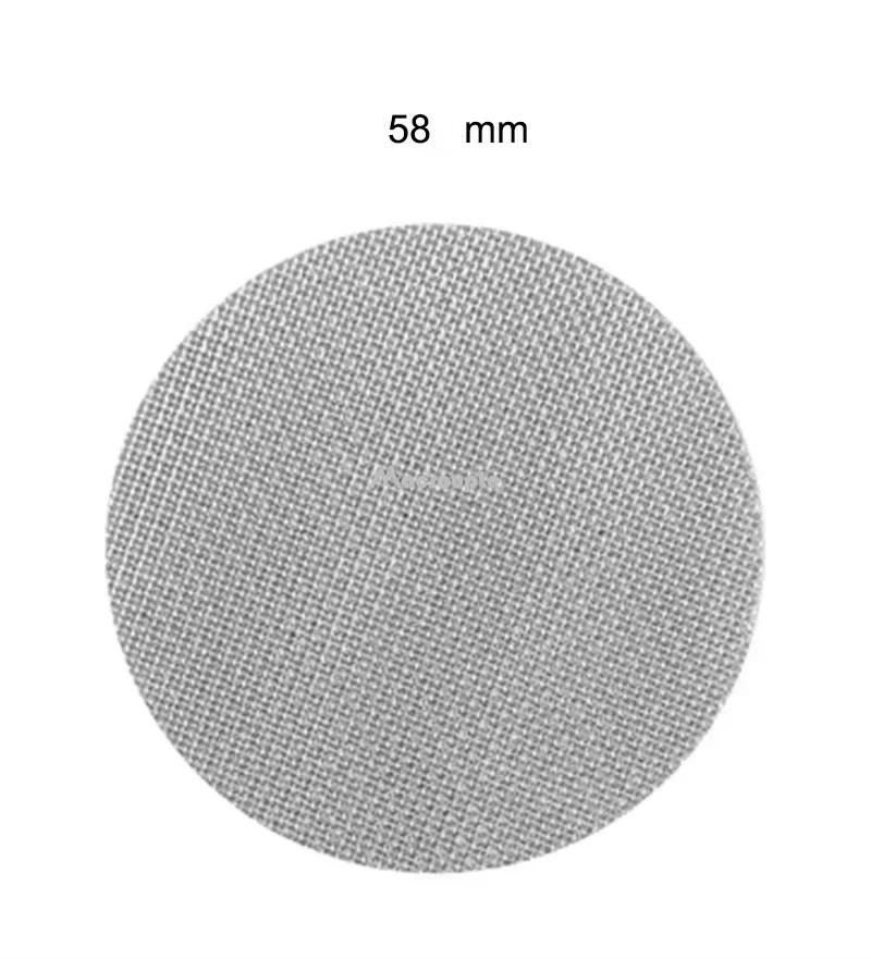 51/53/58mm Gjenbrukbar Kaffefilterskjerm Varmebestandig Maske Portafilter Barista Kaffelaging Puckskjerm for Espressomaskin