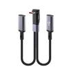 66W Type C Splitter Charging Cable Double Type C USB Port Data Sync Wire Line for Phone Mobile Power 20cm Long