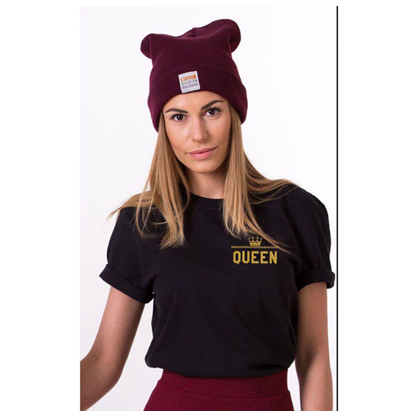 Stylisches T-Shirt mit Nummern-Kronen-Print für Damen und Herren, perfekt für legere Sommerkleidung