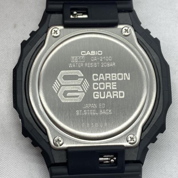 Used [Used] G-SHOCK GA-2100-1A1JF G-Shock Black Casio [19][240019521735]