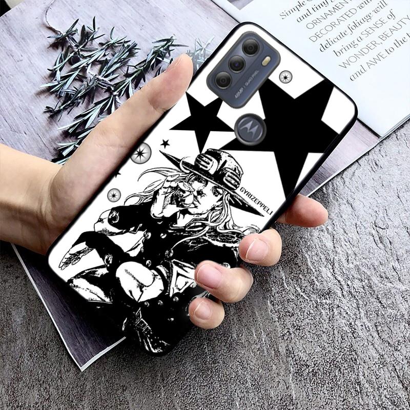 Phone Case For Moto G86 G85 G75 G15 G05 G56 G72 G53 G54 G84 G60 G31 G32 G24 G 5G G Play JoJo's bizarre adventure