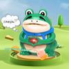 Froschspielzeug für Kinder Leuchtet Bewegliches Herz-Geste Stimmaufnahme Sagt Ich liebe dich Leuchtender Frosch Sprechendes Spielzeug Qixi Festival