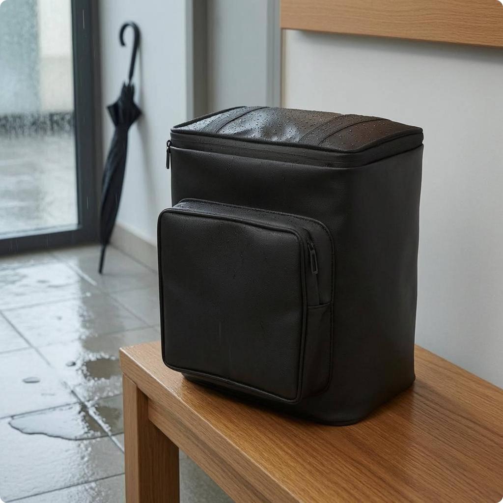 Bag Waterproof Storage Pouch Portable Assistive Device Hanging for Seniors, Outdoor, Travel,