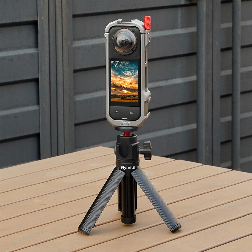 Extension Rod Tripod with 1/4inch Thread Extending Selfie Stick Rod Bar Protable Tripod Stand for Gopro/Action/Insta360/Pocket