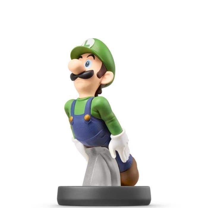 Amiibo Figure - Luigi No. 15 • Super Smash Bros. Collection