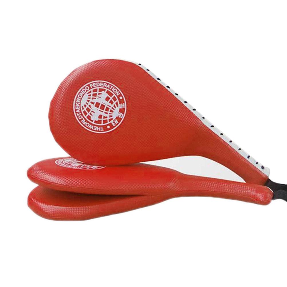 3 Renk Boks Antrenman Pedleri Taekwondo El Raketi Tekme Takwondo Hedef Vuruş Pedi Karate Antrenmanı Kickboks Küreği 1 adet