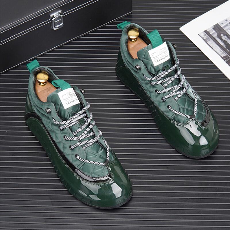 Fashion New fashion Leather Men Casual Shoes Hip Hop sports shoes Skateboard Shoes zapatos sapat a21