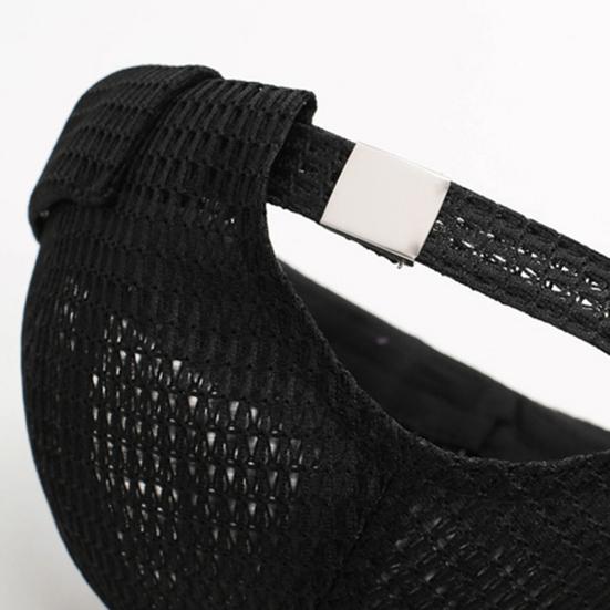 1/2 stk. Netkasket Justerbar Skyggeløs Hat til Mænd Åndbar Ultra Kølende Dock Hat Let Foldbar Sommerstil Hip-Hop Kasket Udendørs Brug
