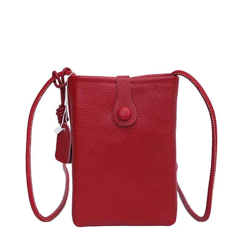 

Сумка через плечо из натуральной коровьей кожи для женщин, сумка для телефона на каждый день, женская роскошная сумка через плечо из мягкой и прочной ткани