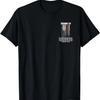 Firemen Thin Red Line Firefighter Bible Verse Christian T-Shirt