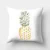 Home Cushion Cover Car Pillow  Pineapple Cartoon   Office   Creative