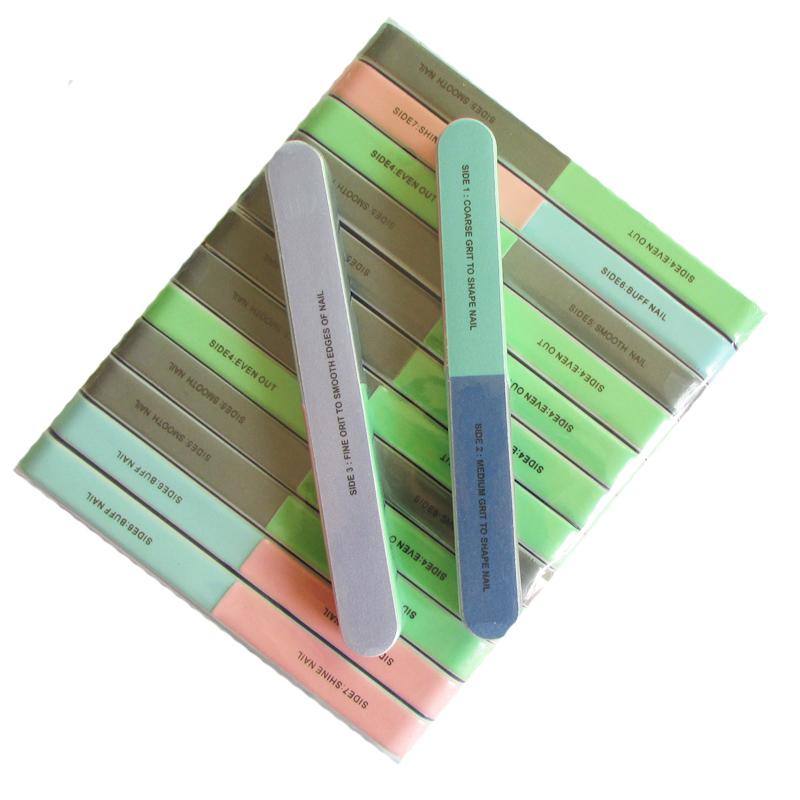 

5/12Pcs 7 Боковой лак для ногтей Буферный нейл-арт Шлифовальные файлы Буферный блок Маникюр Педикюр Инструменты Песочная поверхность Губка Пилка для ногтей