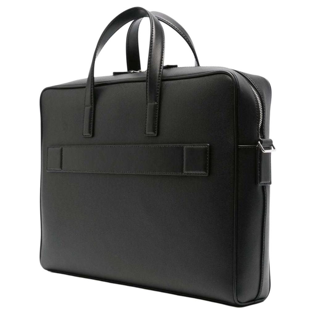 Bally Mythos Logo Zip Closure Leather Shoulder Crossbody Briefcase Men bags Black Red White 6308443