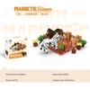 Magnetic Toys for Children In Surrounding Building Blocks