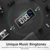 Voice Control Music Alarm Clock Mirror Desk Clock Ringtones LED Digital Clock  Home Office