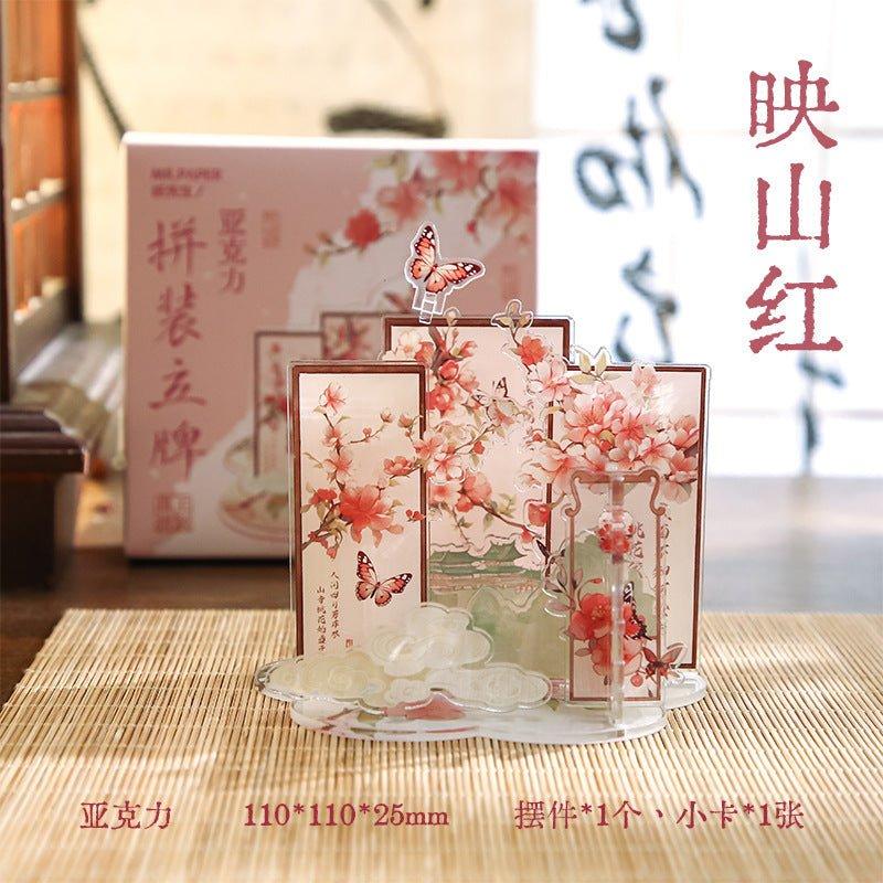 Anime Goods Display | Xie Hua Wen Jun Series DIY Acrylic Stand Xie Hua Wen Jun Series красный