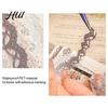 PET Transparent Sticker Lace Scrapbook Stickers, Decorative Stickers for Journal, Hollow Texture Card Making, Planner, Notebook, Photo, Album,