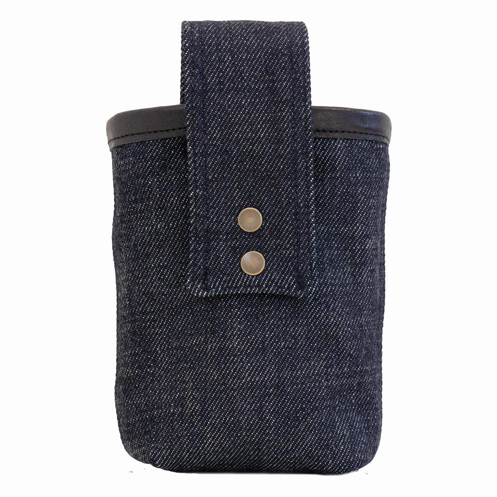 TOOL-LAB. Denim Work Pocket "HARE" Unwashed, Small Item Storage [Okayama/Kojima Denim] Made in Japan