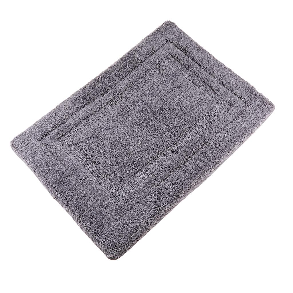 Non- Mat Bathmat Floor Rug Pure Color