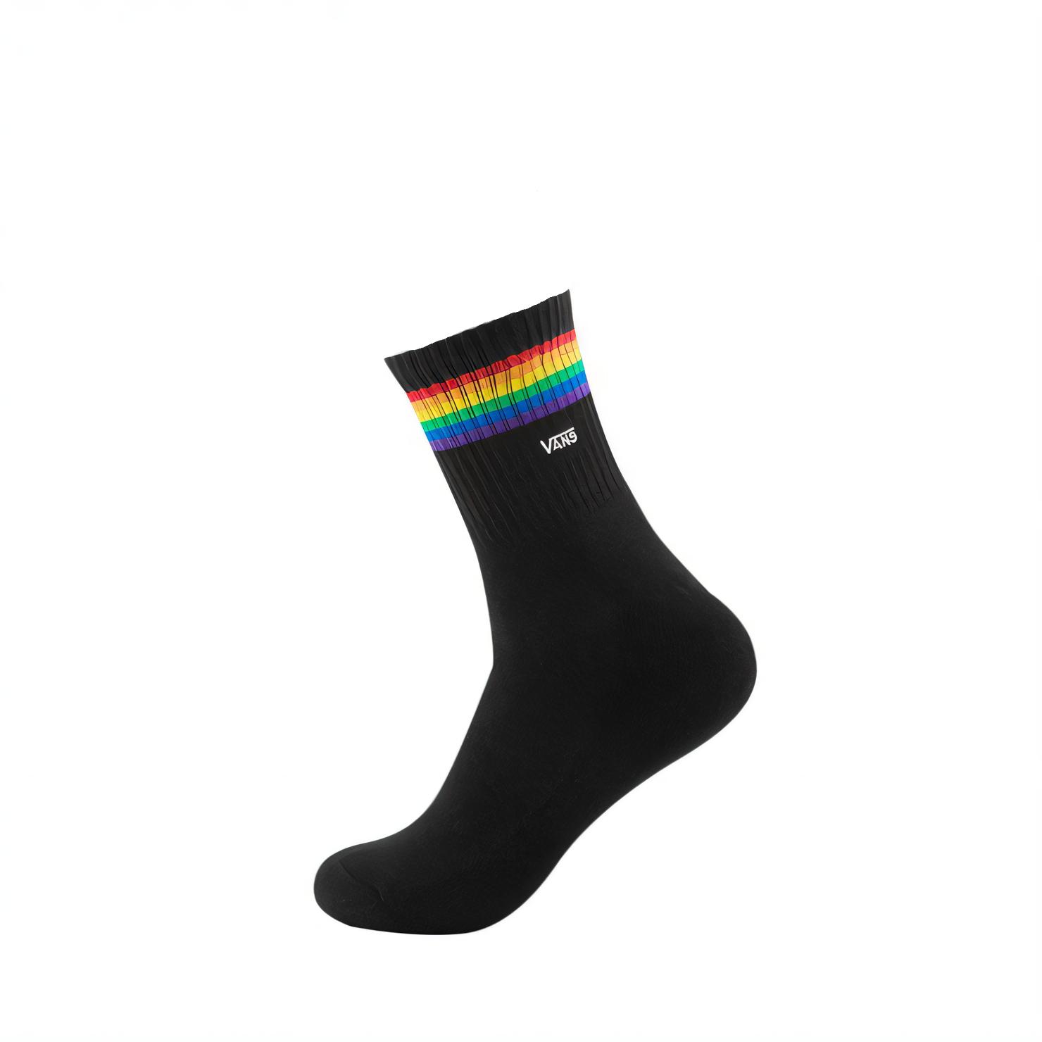 Vans SOCKS Crew Socks Men s 1 Pack Black VN0A45GNZCE F