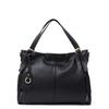 VITAFELICE Women's Belt Handle 2-Way Tote Bag (bsib-p3702x) (Black)