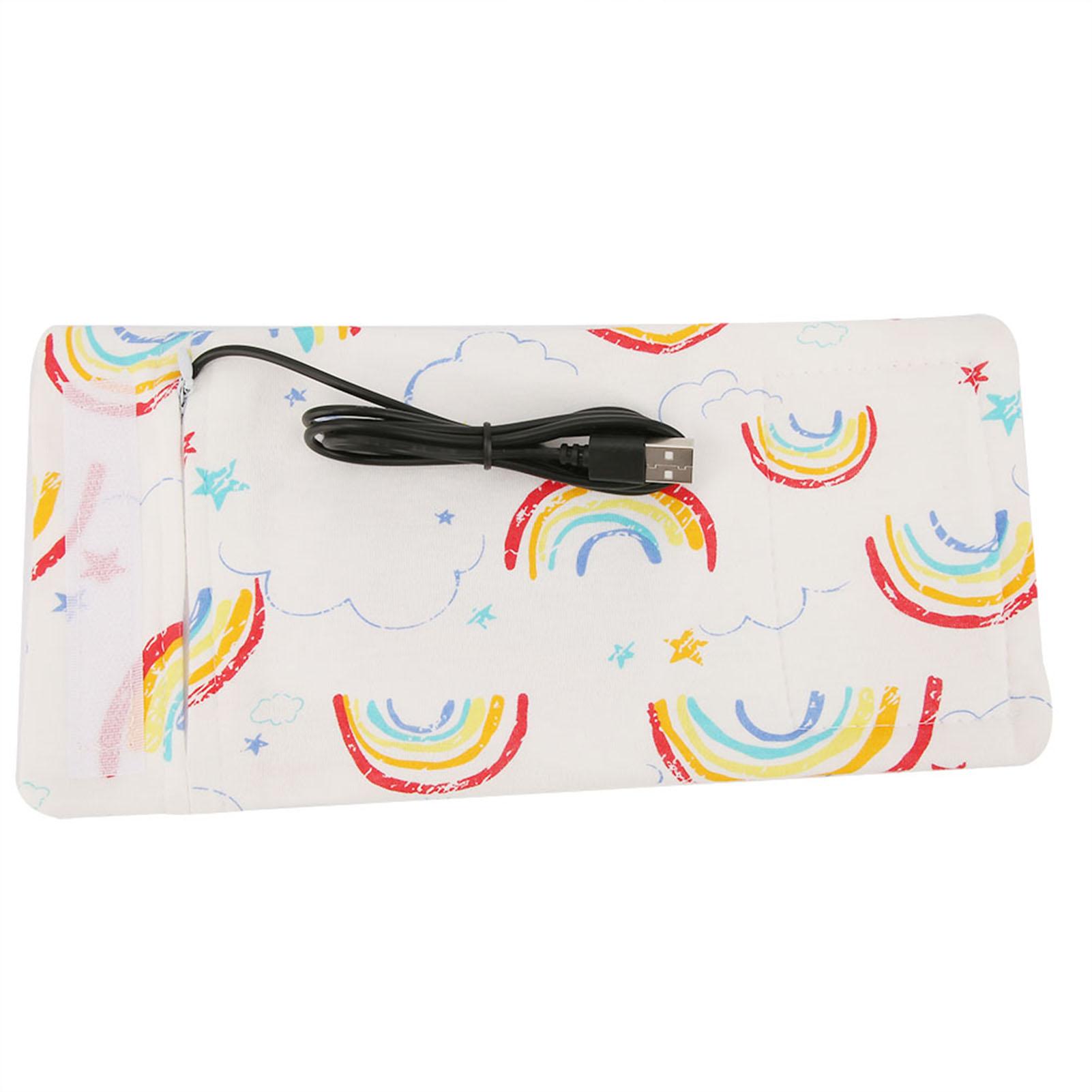 

USB-бутылочка для младенцев, сохраняющая тепло, портативная, для хранения молока, чехол для путешествий, изоляционный термостат, динозавр