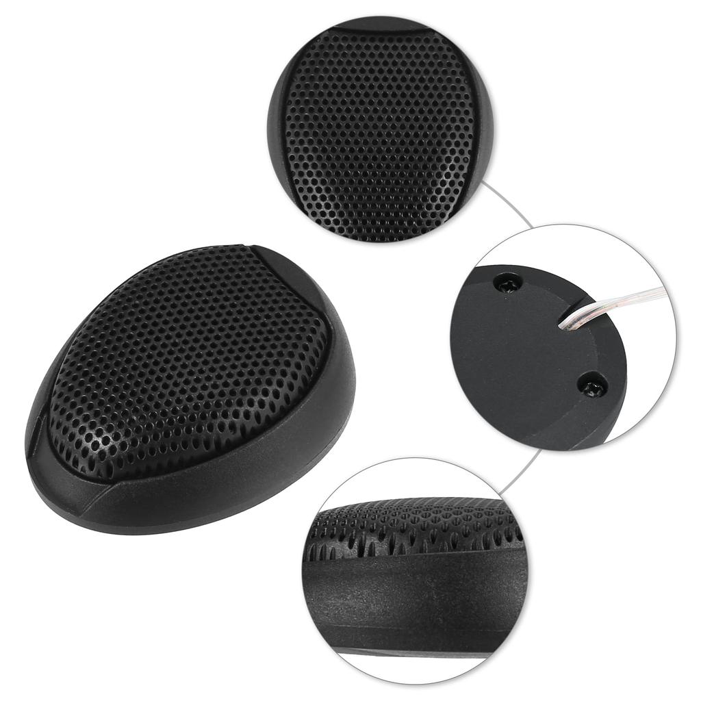 ACROPIX Car Speaker Tweeter Car Auto Speaker High Frequency Stereo Tweeter Black Plastic 68x53x25mm 2pcs